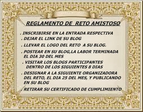 Reglamento de los retos amistosos