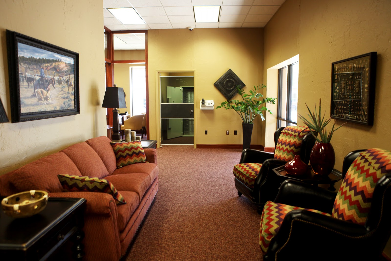 Brooks Interiors The Bank Of Clovis