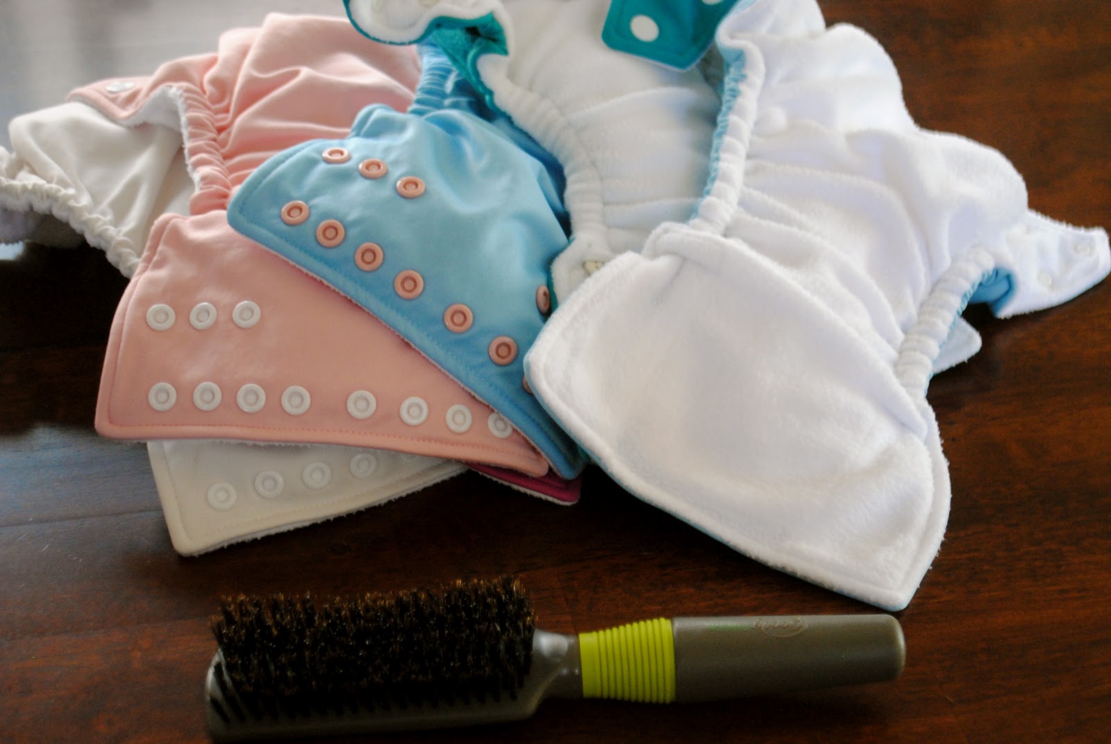 The Johnston's {how to "unpill" cloth/pocket diapers