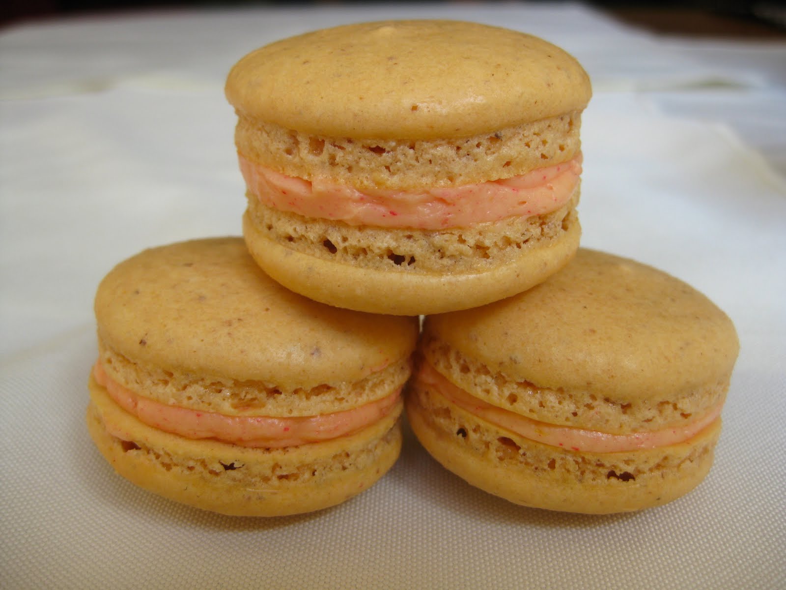 Peach Macaron