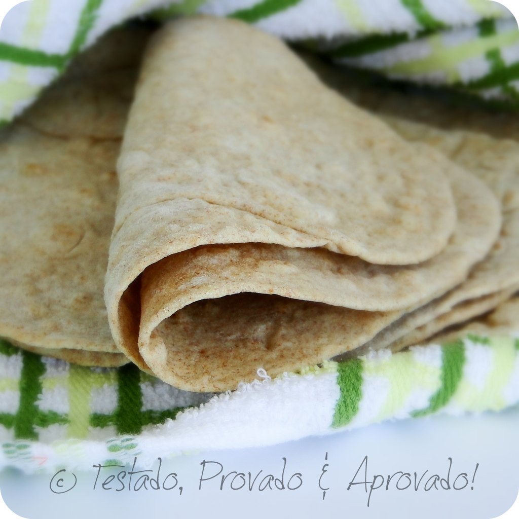 Testado, Provado e Aprovado! TORTILLA INTEGRAL CASEIRA