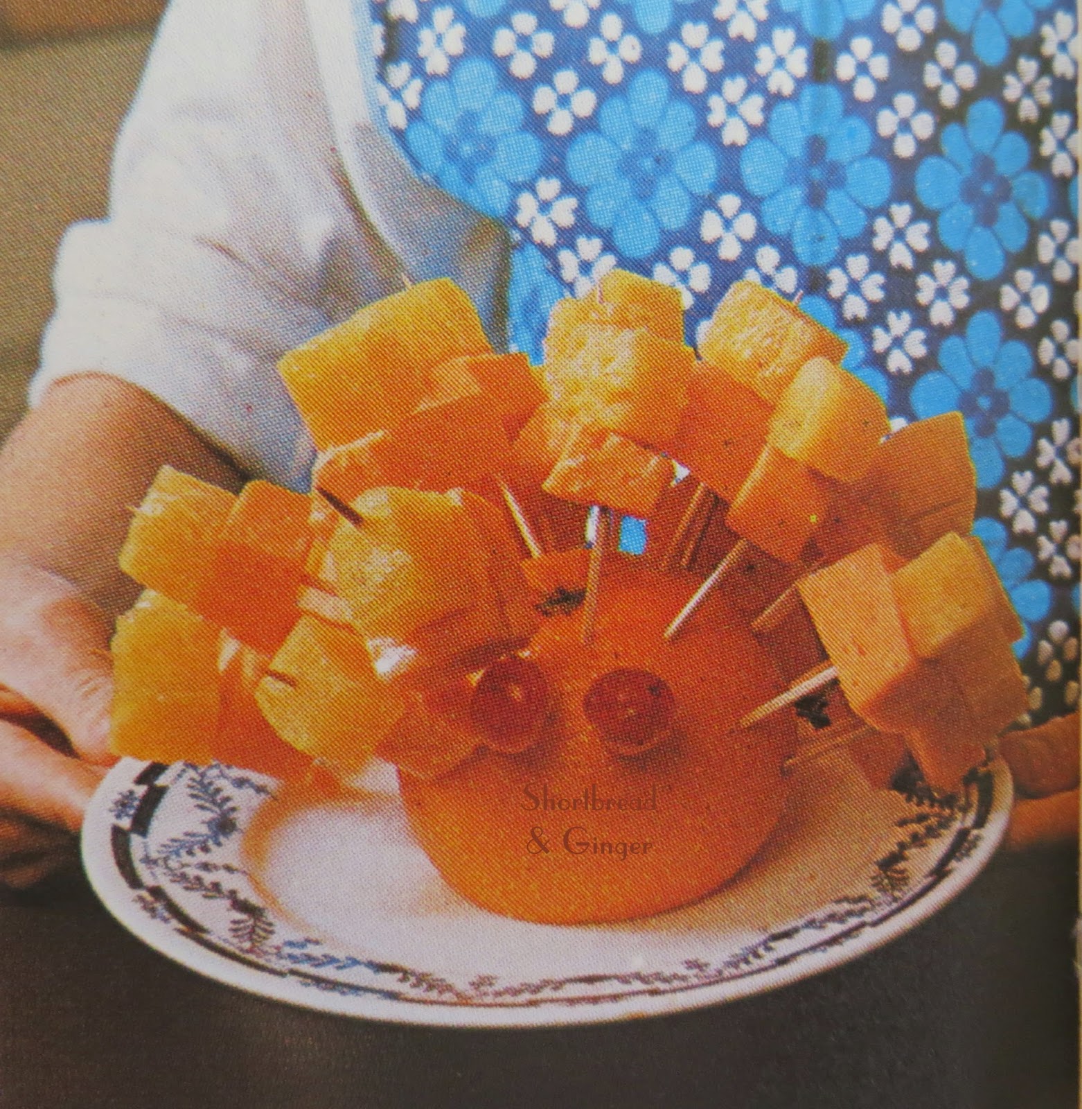 Shortbread & Ginger Remember cheese and pineapple hedgehogs?