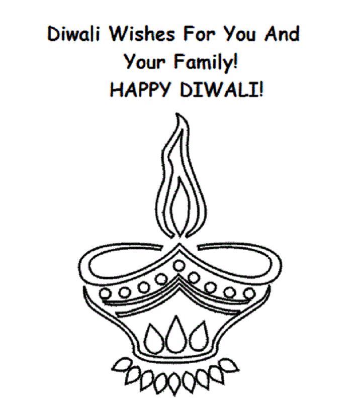 Greet Diwali Diya Colour Drawing HD Wallpaper