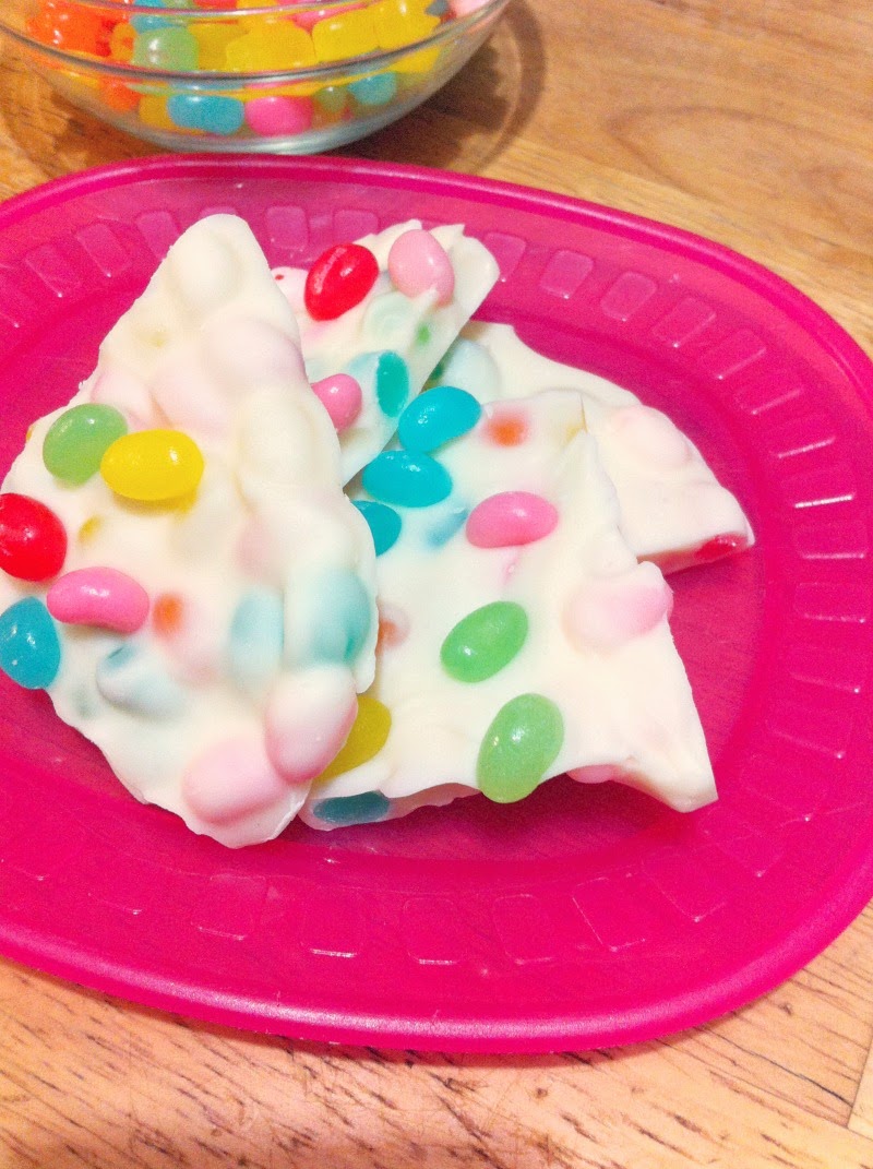 Cupcake Wishes & Birthday Dreams {Sweet Treats} Jelly Bean Bark