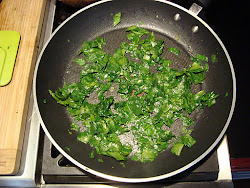 Sauteed Spinach with Onion