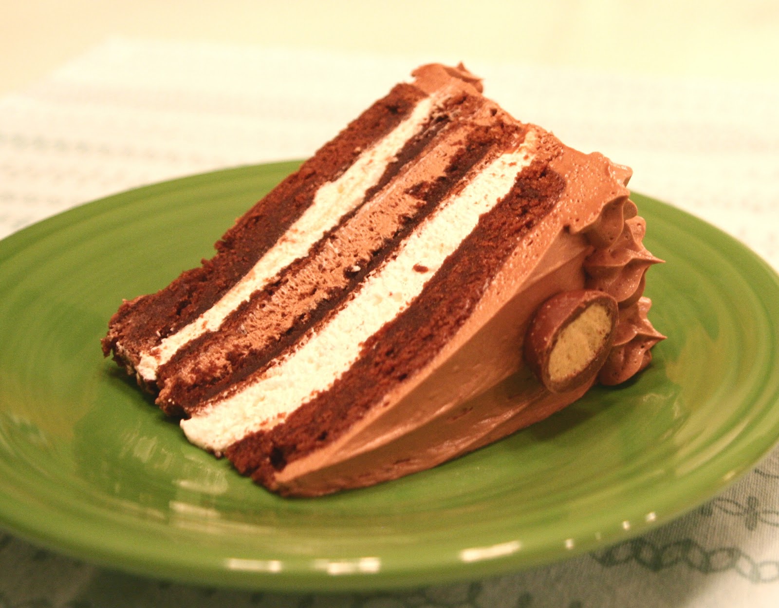 Cooking in Kirkland Marshmallow & Malt Chocolate Cake