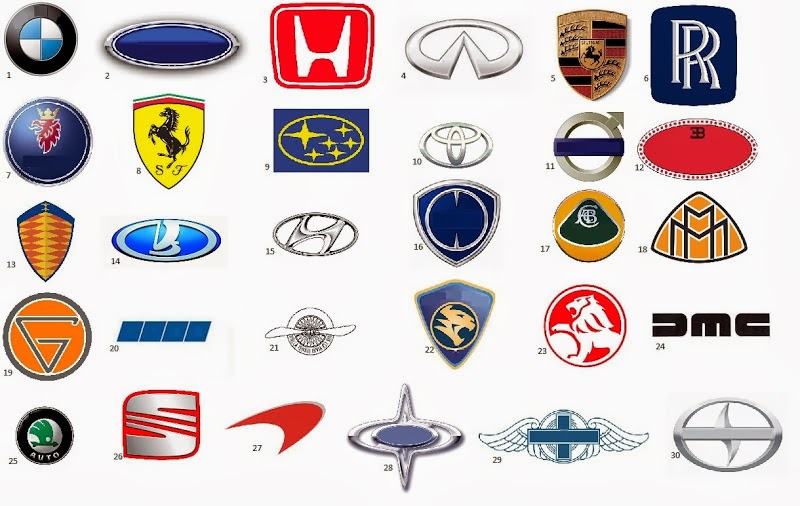 foreign car logo and