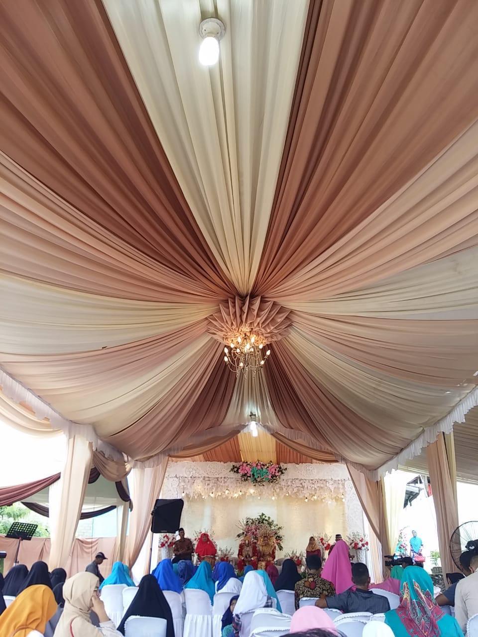 dekorasi tenda wedding by Dj