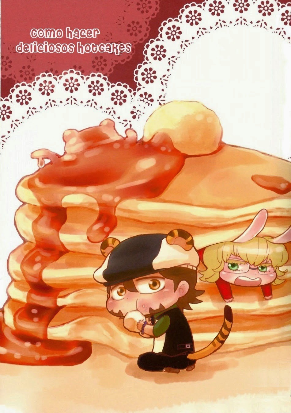 Como hacer deliciosos hotcakes ()