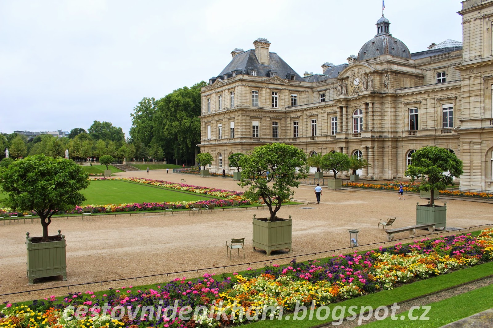 Lucemburské zahrady Jardin du Luxembourg