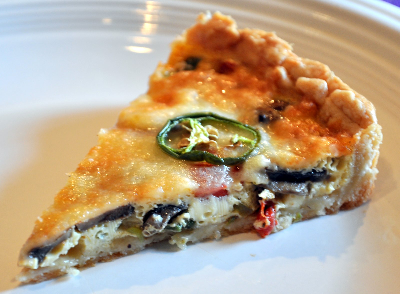 A Life Journey Together Jalapeño Cheddar Quiche