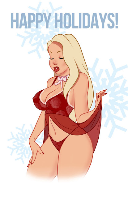 Chris Harper cartoon girl