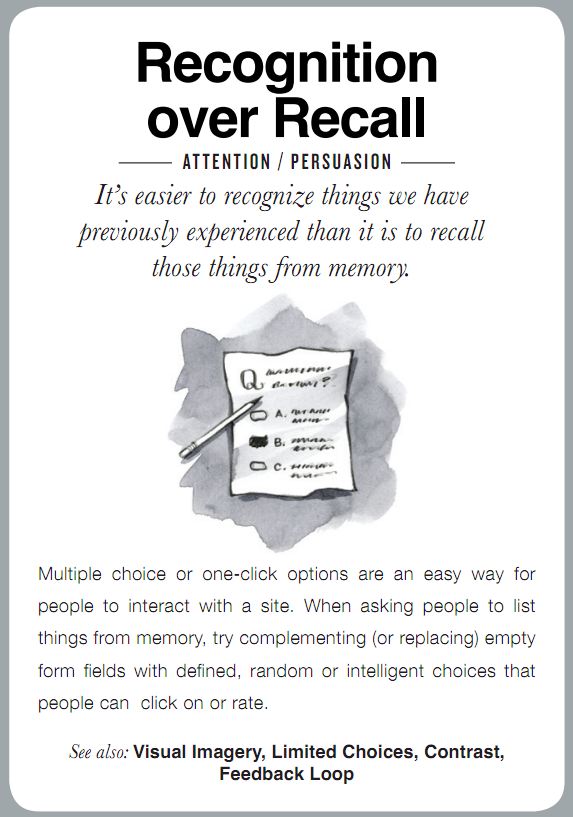 memory recall and recognition common object Abstract objective: to examine whether emotional memory (em) of objects with self-reference in alzheimer's disease (ad) can be modeled with binomial logistic regression in a free recall and an object recognition test to predict em enhancement. memory recall and recognition common object Abstract objective: to examine whether emotional memory (em) of objects with self-reference in alzheimer's disease (ad) can be modeled with binomial logistic regression in a free recall and an object recognition test to predict em enhancement.