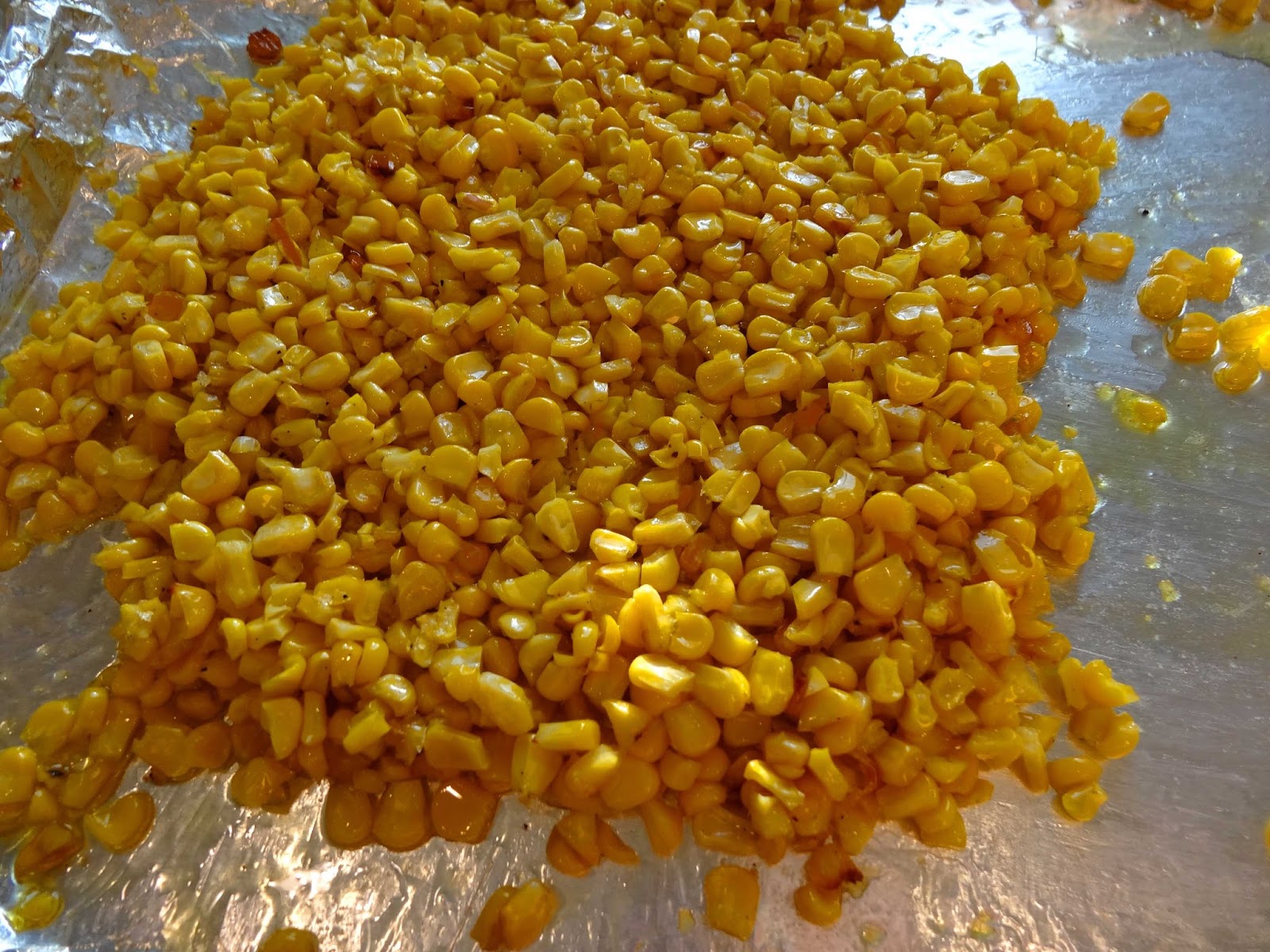 Dinner with Denise Roasted Corn Kernels Off the Cob