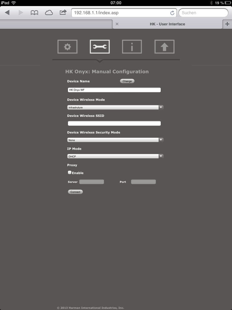 harman kardon onyx studio 4 software update