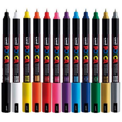 Posca Paint Pen - coffret de démarrage amusant pour les couleurs