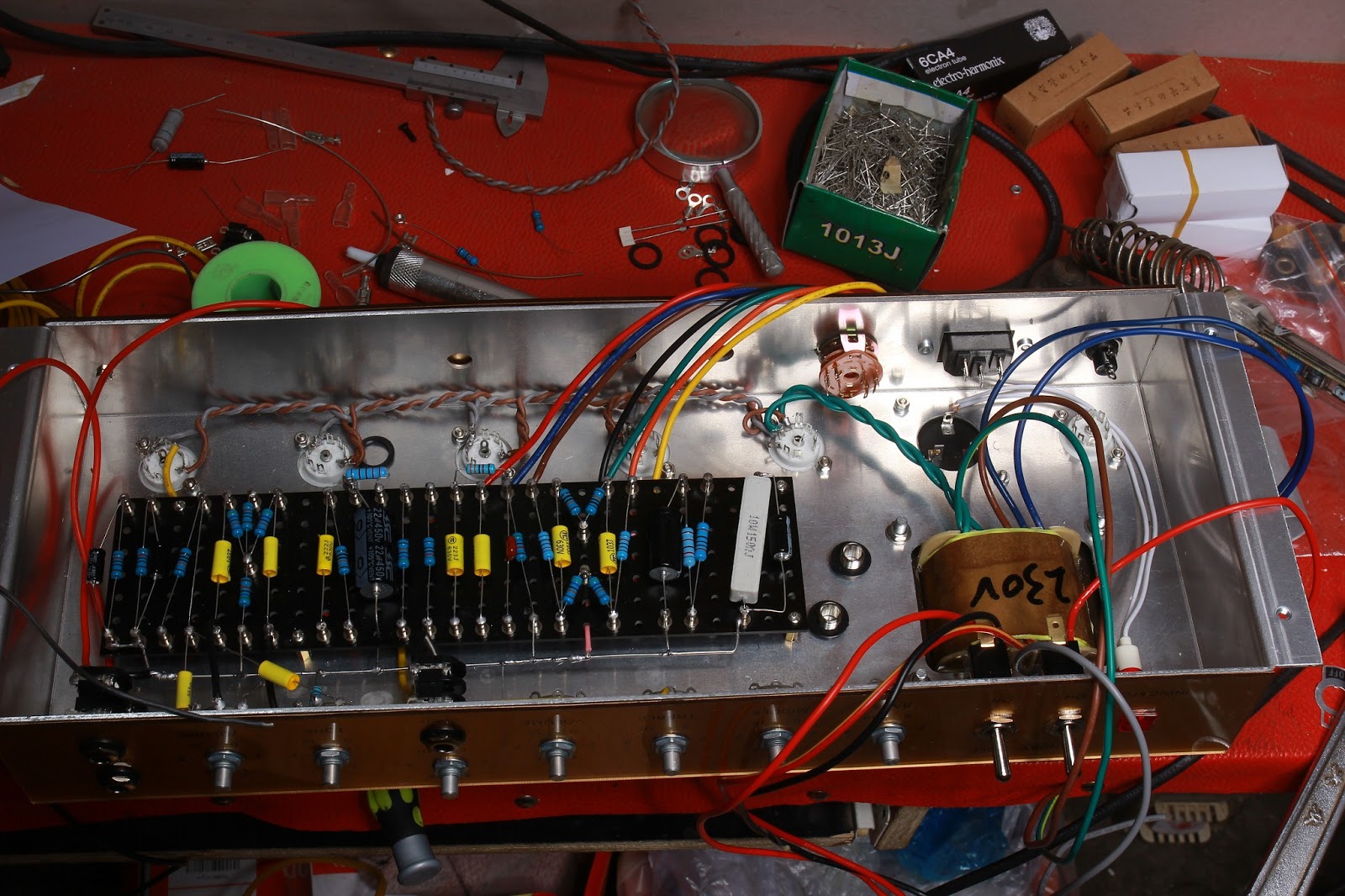 Genthry Guitar Blog: Genthry Handwired PTP wiring Boutique Guitar Amp