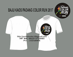 KAOS PADANG COLOR RUN