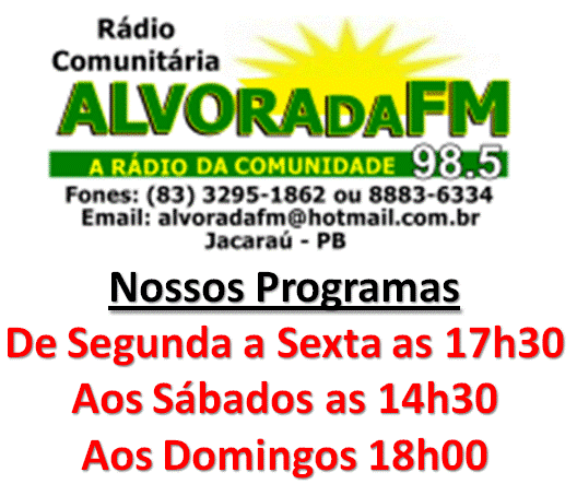 Programa de Rádio em Jacaraú