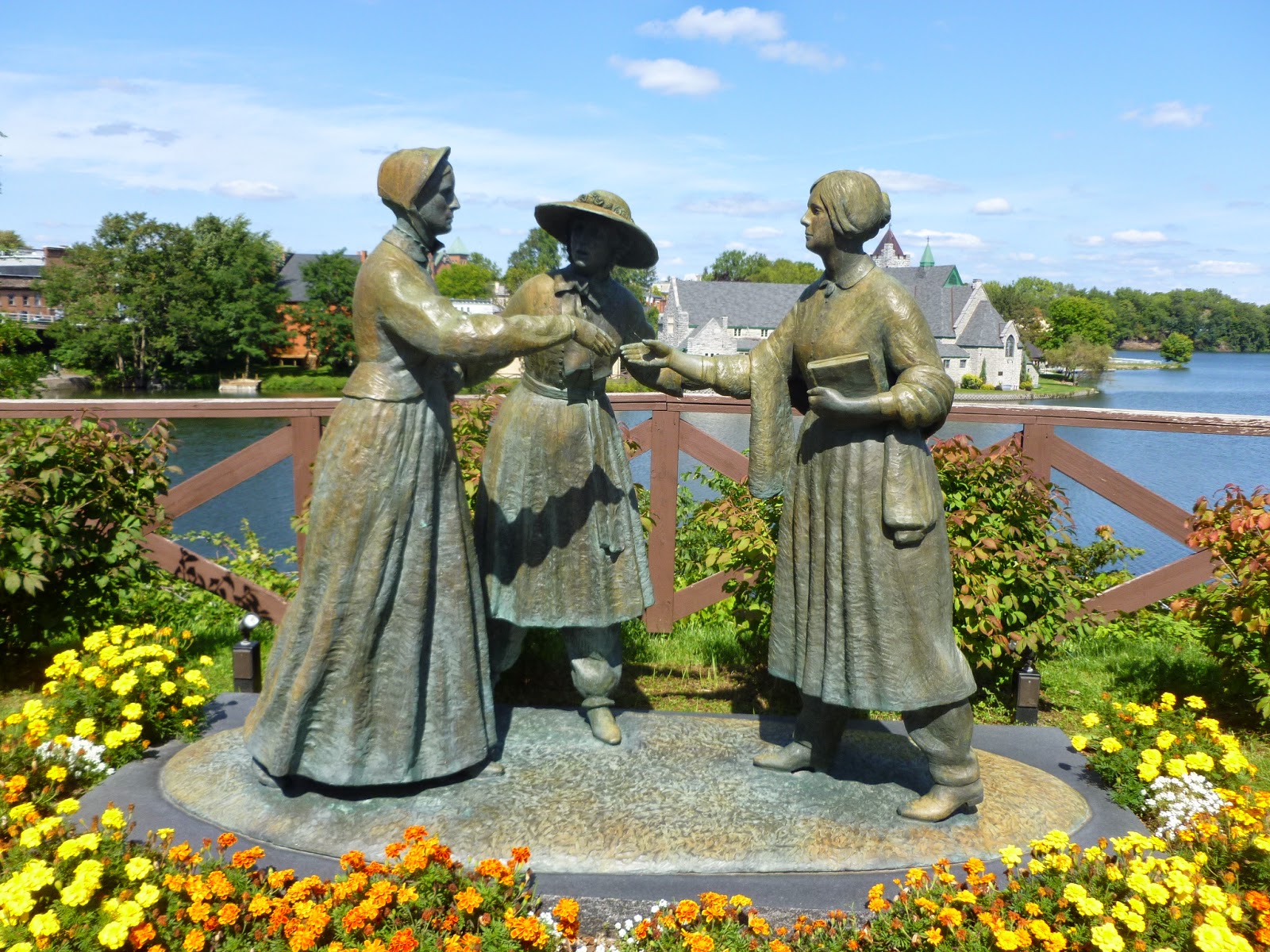 Photo-ops: Women's Rights: Susan B. Anthony, Amelia Bloomer, and Elizabeth Caty ...1600 x 1200