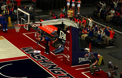 NBA 2K13 Washington Wizards HD Court Patch