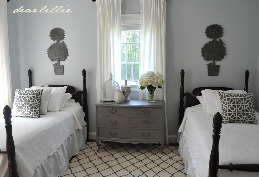 An Airy Guest Room with the Perfect White Paint — Love & Lilly