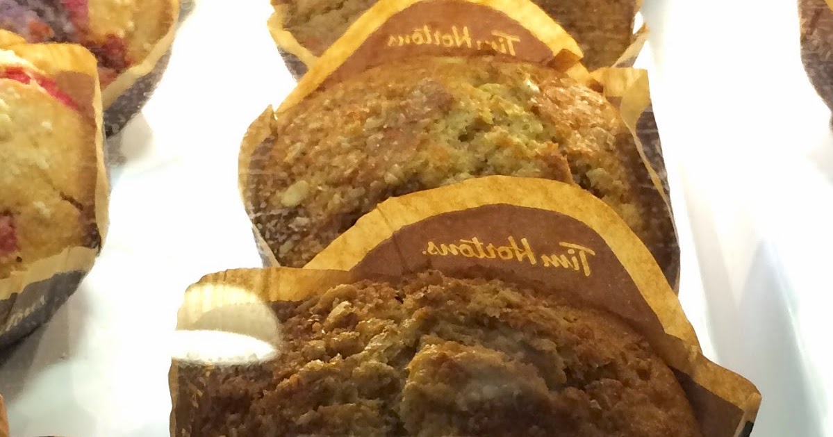 Muffin Grains Entiers Carottes Et Orange From Tim Hortons / ティム・ホートンズの