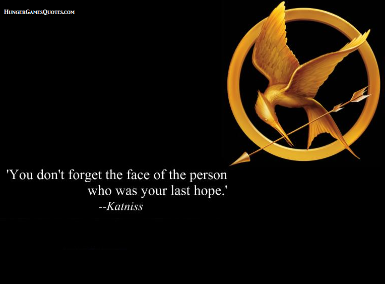 Katniss Three Finger Salute Quotes