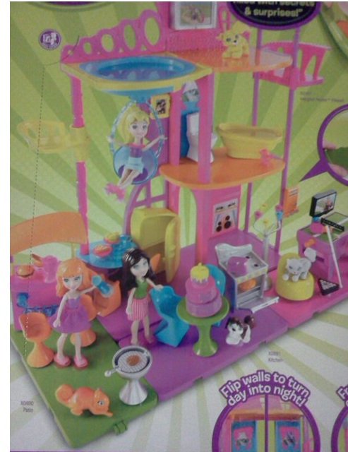 polly pocket stick n play