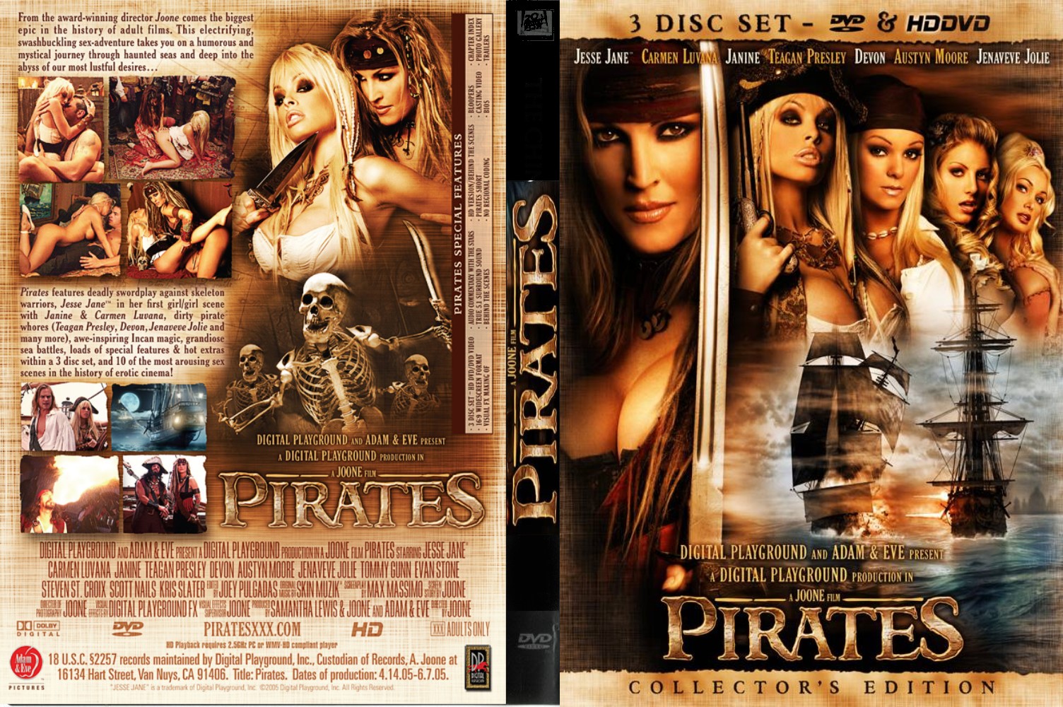 Porn movie pirates cast