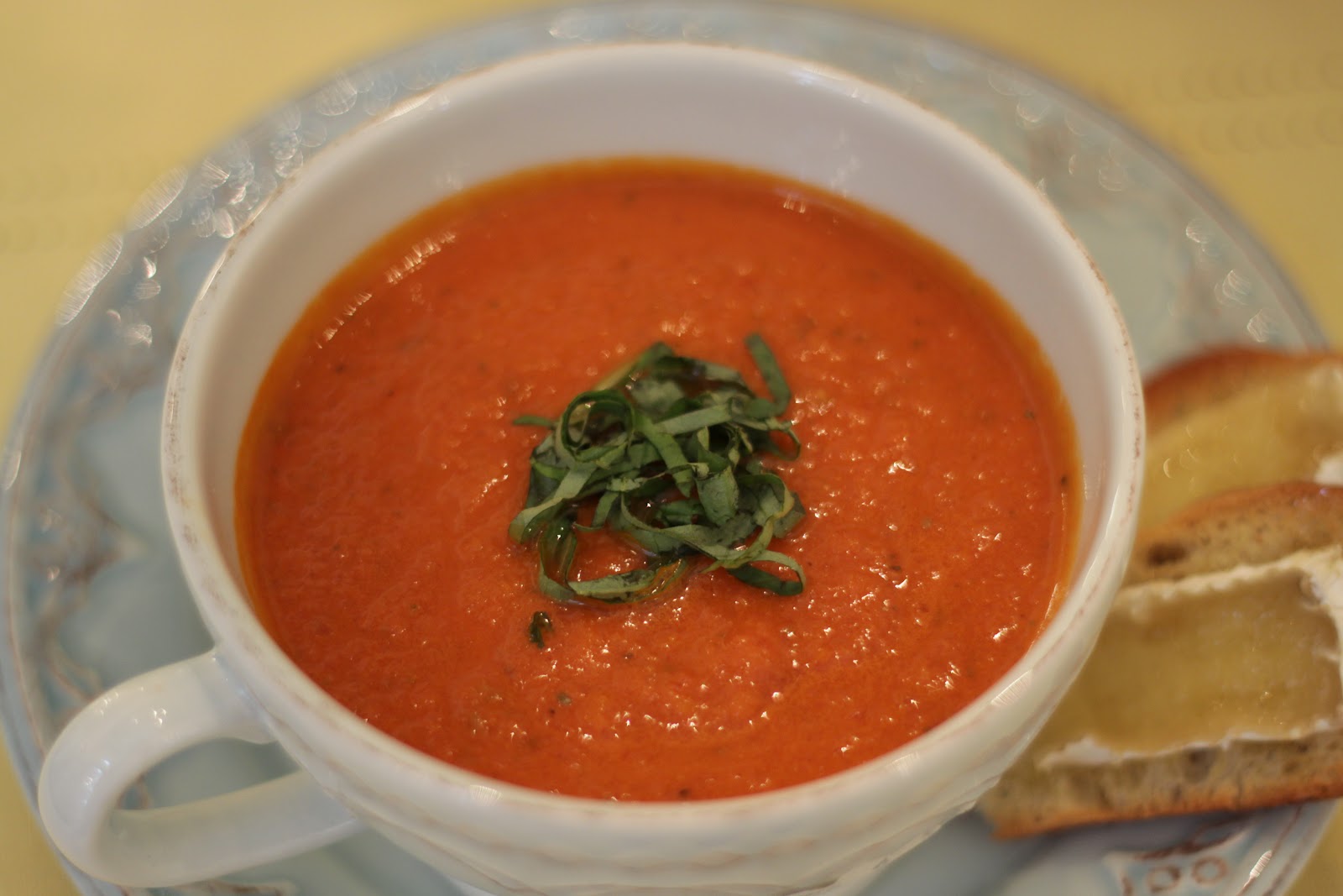 Little Magnolia Kitchen Lightened TomatoBasil Soup