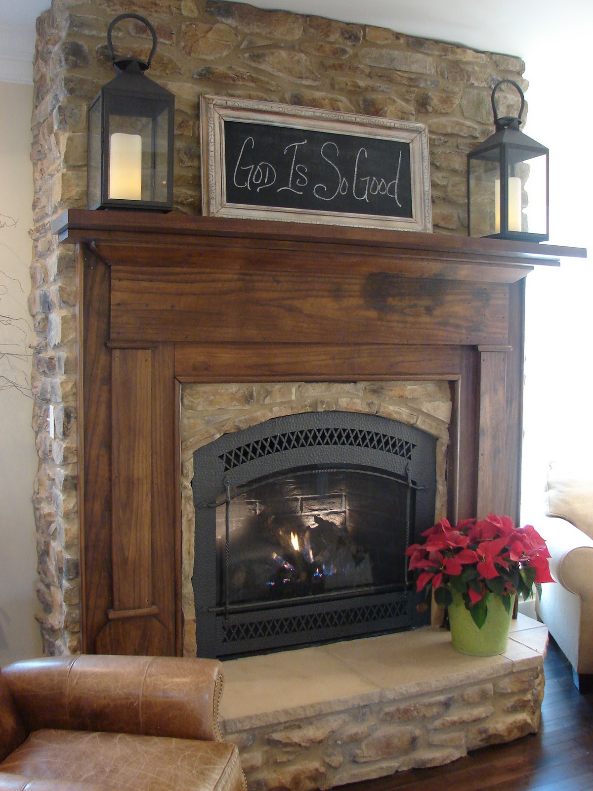 Cobblestone Farms: The Fireplace...