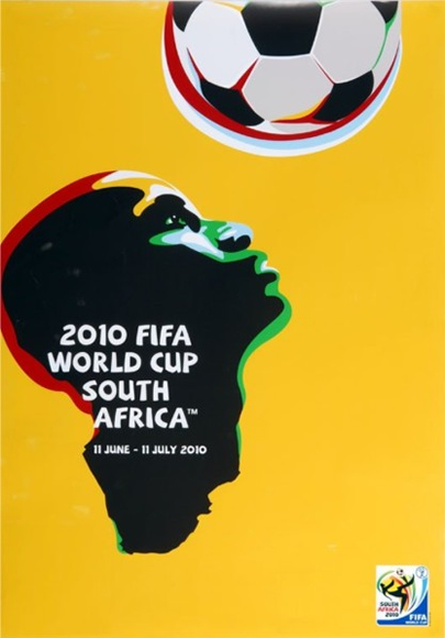 Cartaz Copa do Mundo - África do Sul - 2010