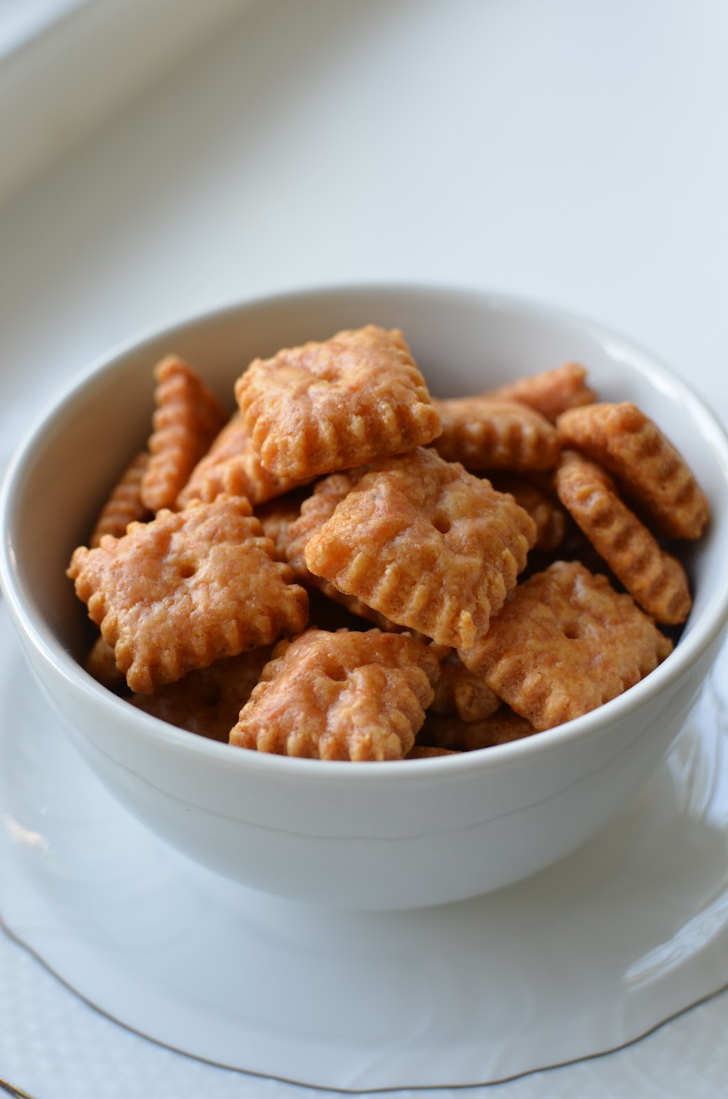 Playing with Flour Homemade cheese crackers