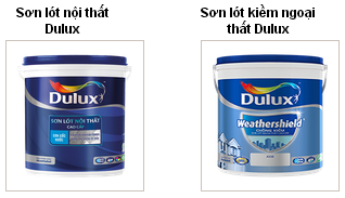Image result for son l&oacute;t dulux trong nha