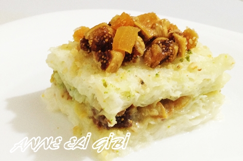ANNE ELİ GİBİ&hellip;.. KURU MEYVELİ GÜLLAÇ ve TAZE MEYVELİ GÜLLAÇ SARMA