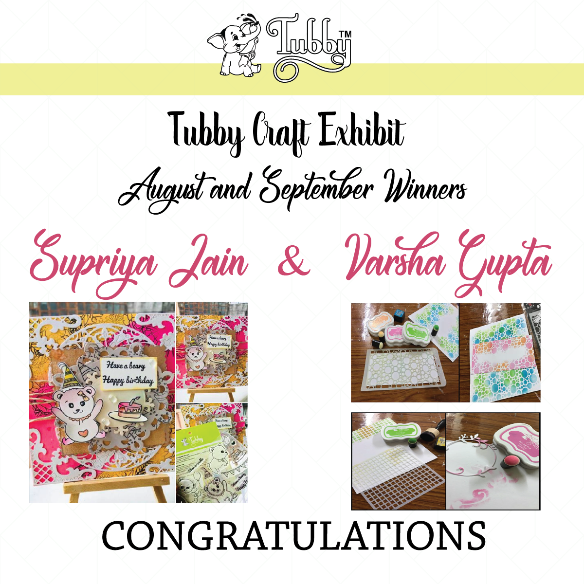 Tubby craft exhibition winner