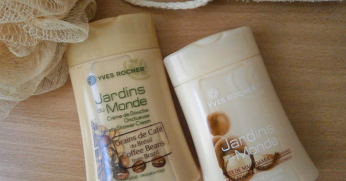 Yves Rocher Jardins du Monde shower creams BEAUTY FINE PRINT