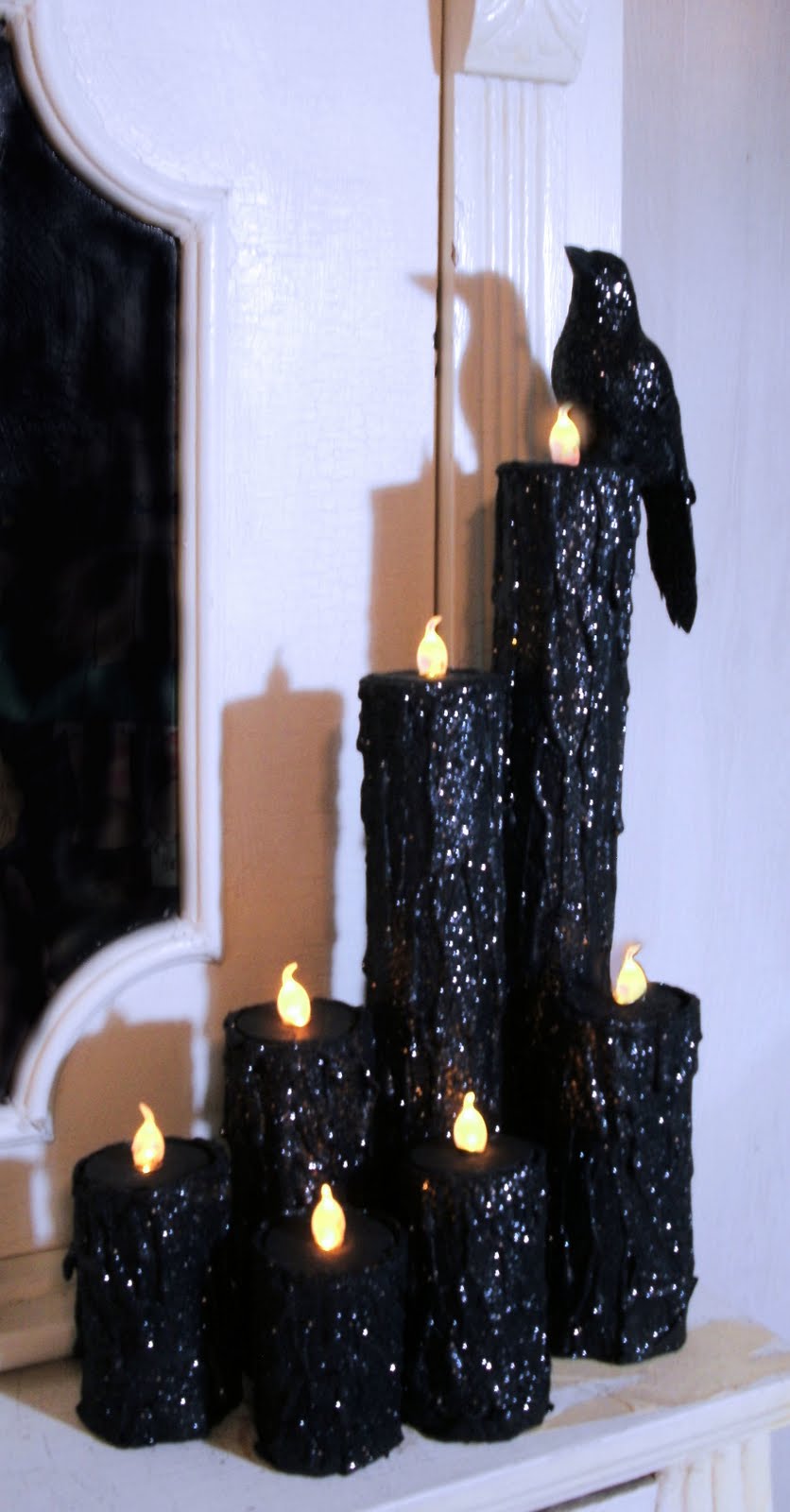 House of Dewberry DIY Halloween Creepy Candles