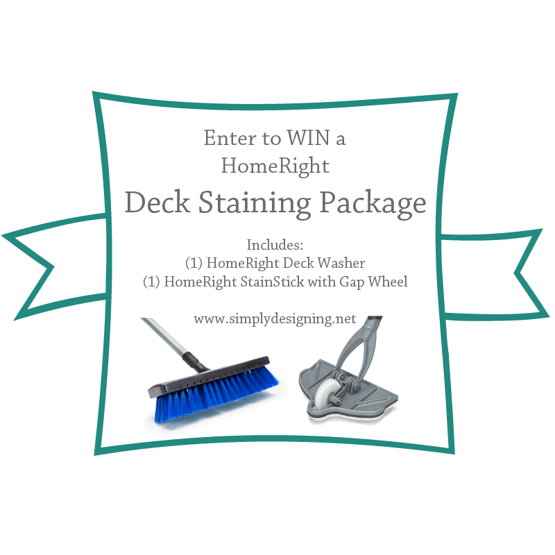 Win a Deck Staining Package