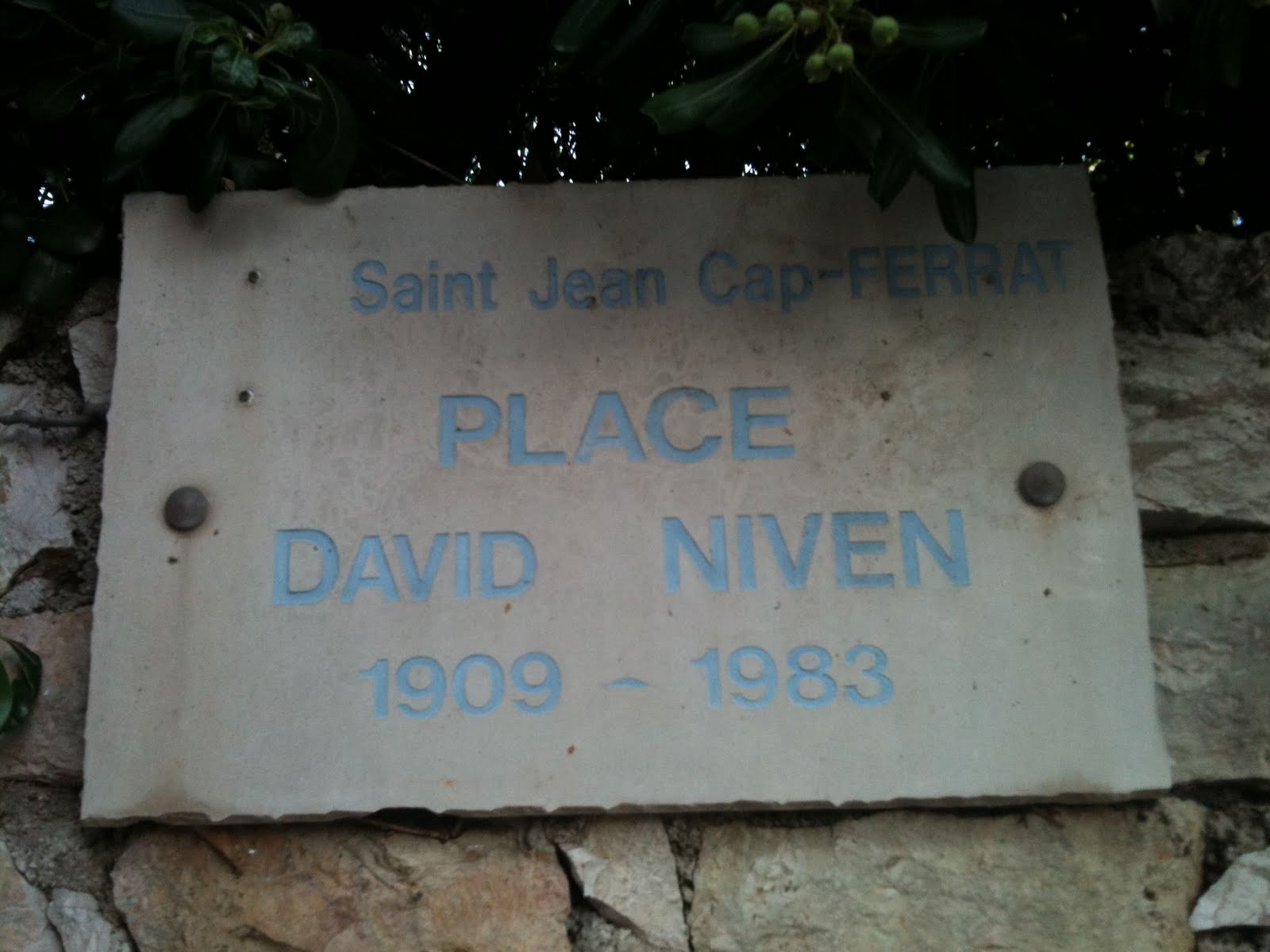 david niven villa cap ferrat