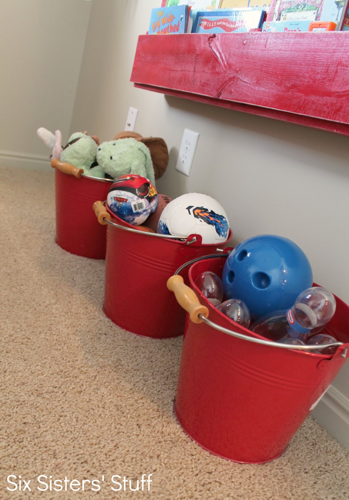 Decorating a Boy's Bedroom on a Budget Six Sisters' Stuff