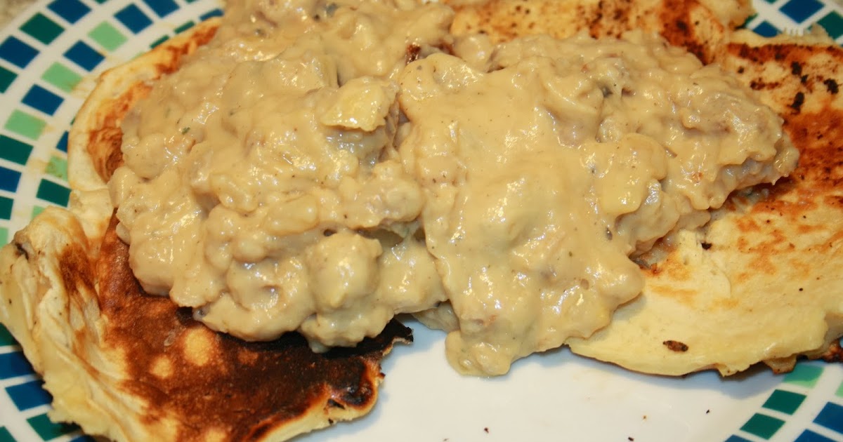 Caroline Makes.... Buttermilk Pancakes with Sausage Gravy
