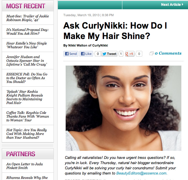 How Do I Make My Natural Hair Shine Curlynikki Natural Hair Care