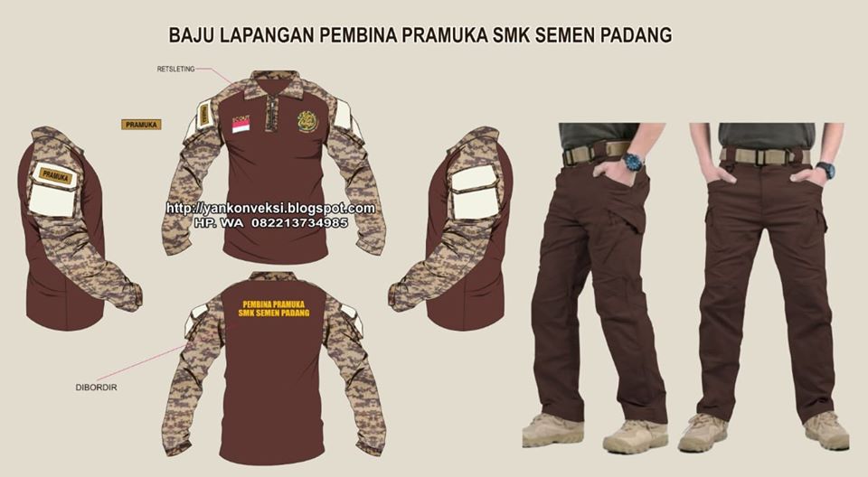 KAOS BDU PRAMUKA