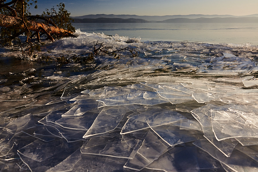 Тургояк во льду