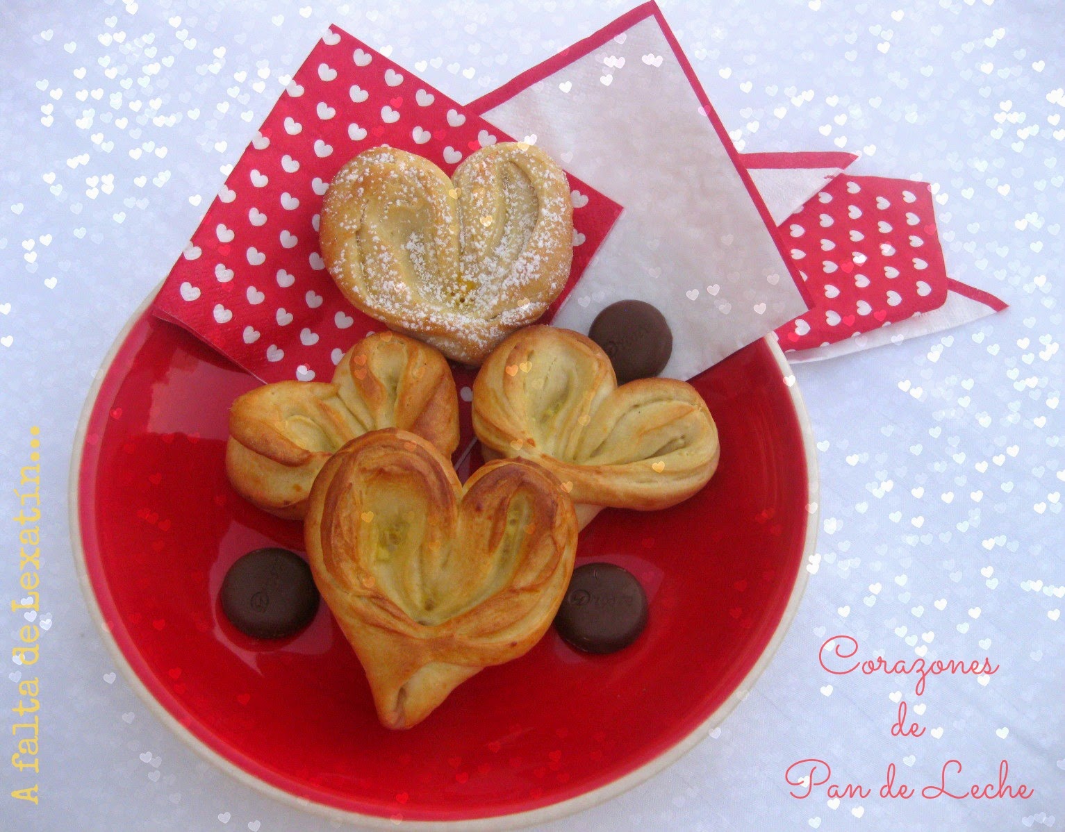 Corazones De Pan De Leche