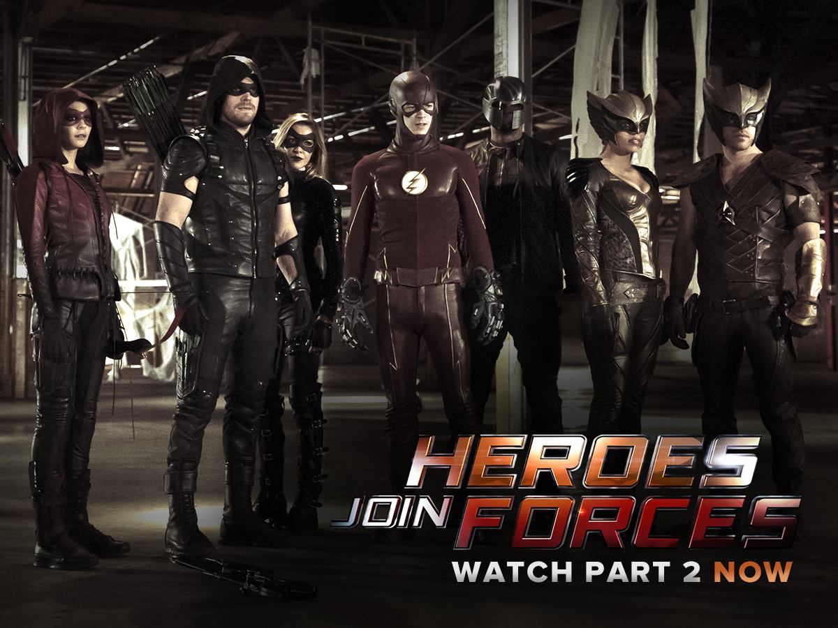 Arrow and The Flash Crossover Part 2 "Legends of Yesterday" (2x08