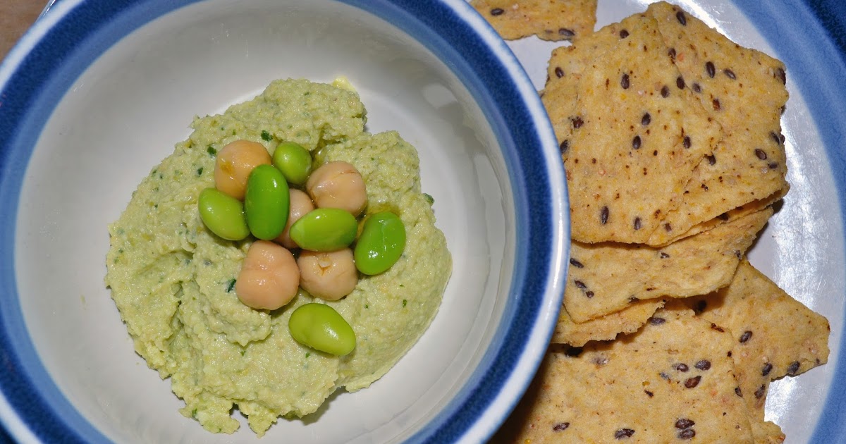 Join us, pull up a chair Edamame Basil Hummus