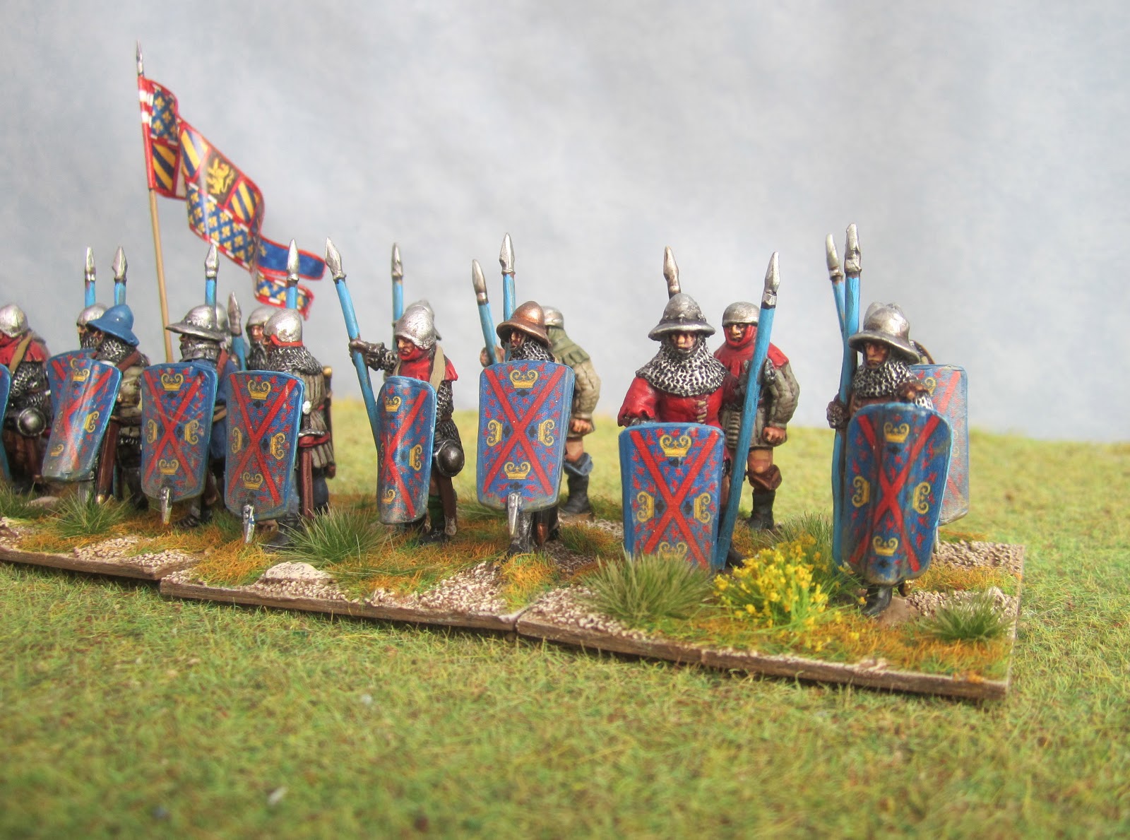 Harness and Array Burgundians for Cravant (I)